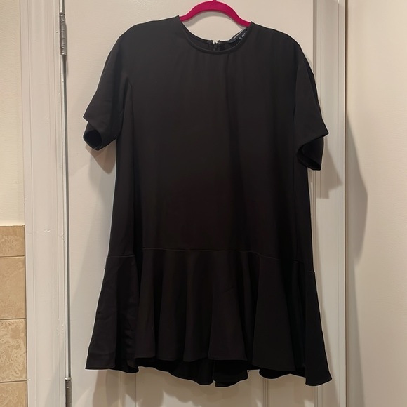 71fhq arrow crepe size 4 French connection little black dress - Picture 4 of 10